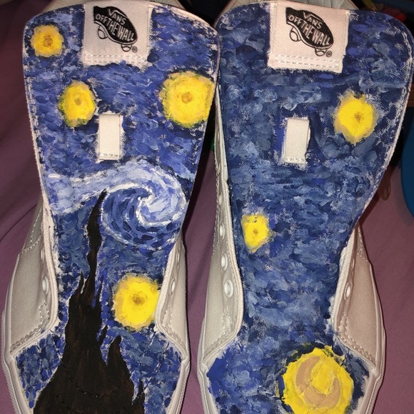 Hand Painted Vans - Picture 1 of 2